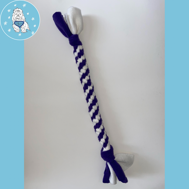 Handmade Fleece Tug Toy 