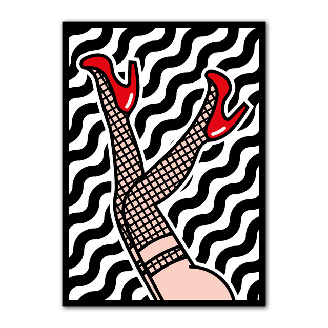 Strumpfhose - 220821 - Hony | Kunstdruck