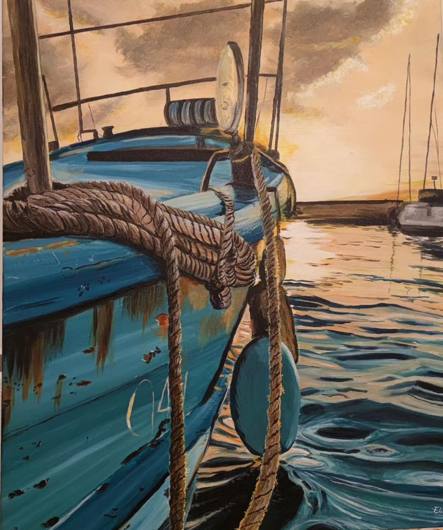 Bateau au port