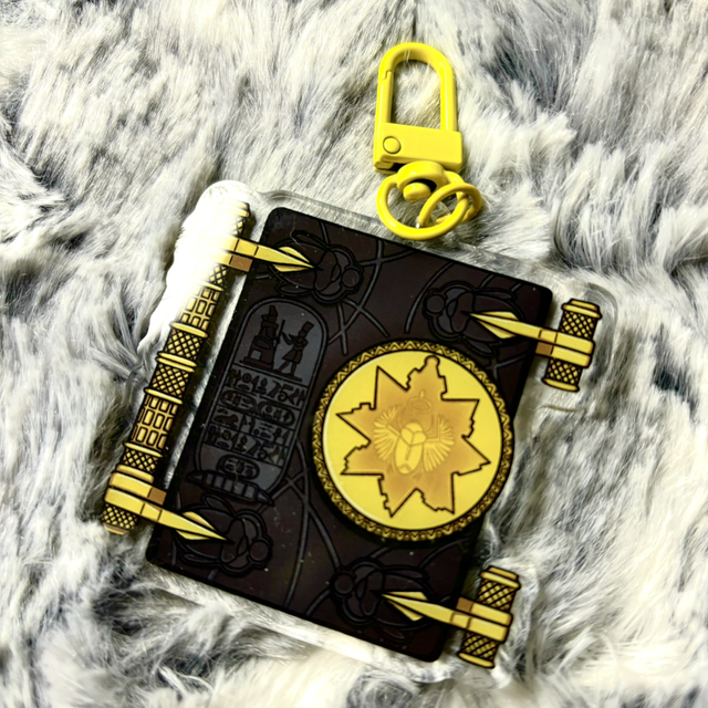 The Mummy Book of the Dead Keychain