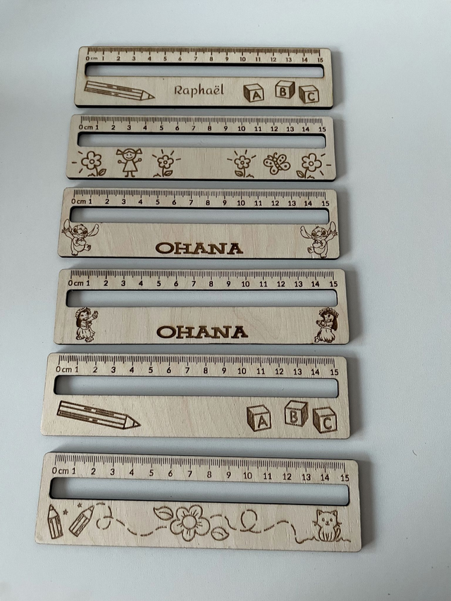 Règle aide à la lecture personnalisée