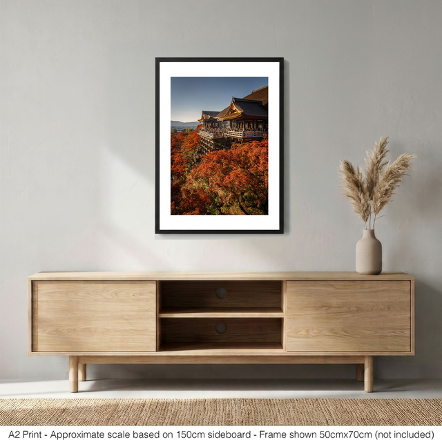 Autumn at Kiyomizu-Dera - Portrait