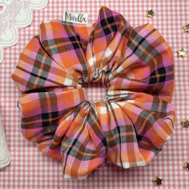 Pumpkin Patch Jumbo Scrunchie 