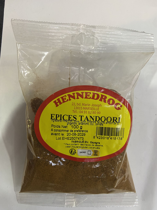 EPICES TANDOORI 100g - HENN