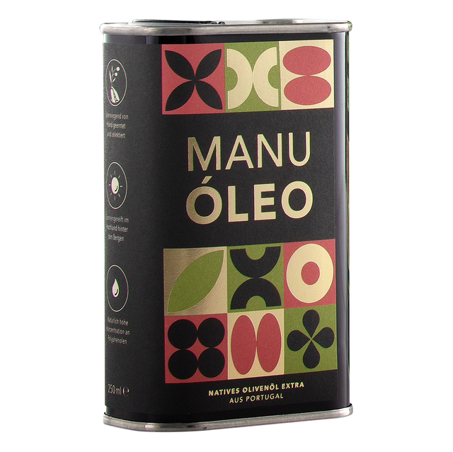 Kanister 0,25 L MANUÓLEO Natives Olivenöl Extra (51,20€/ 1L)