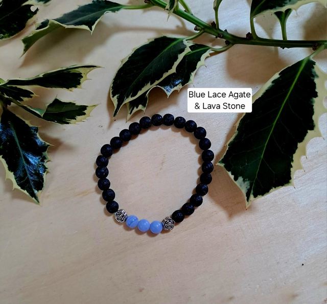 BLUE LACE AGATE - SPEAKERS STONE