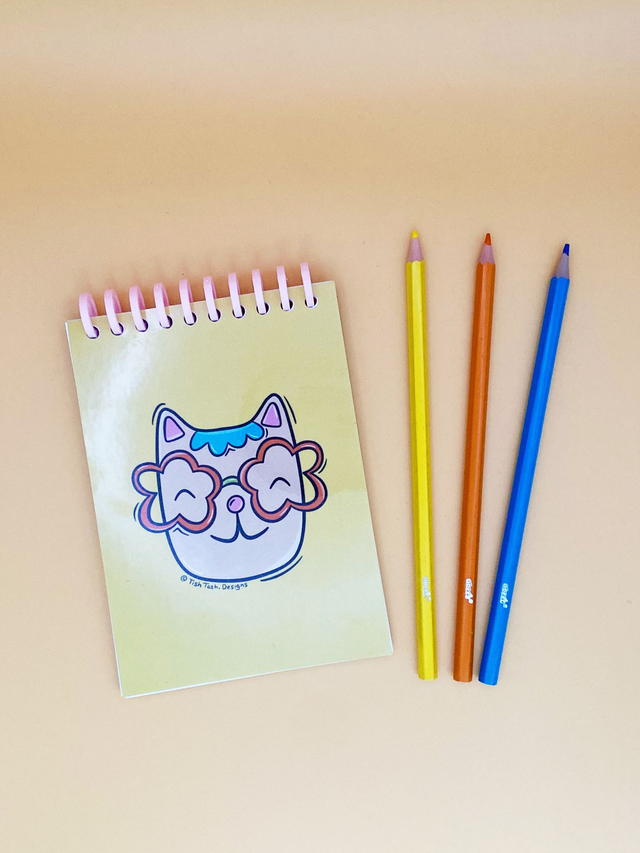 Cat notepad