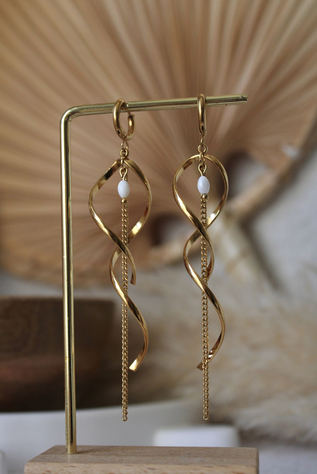 Boucles d’oreilles Tourbillon céleste 