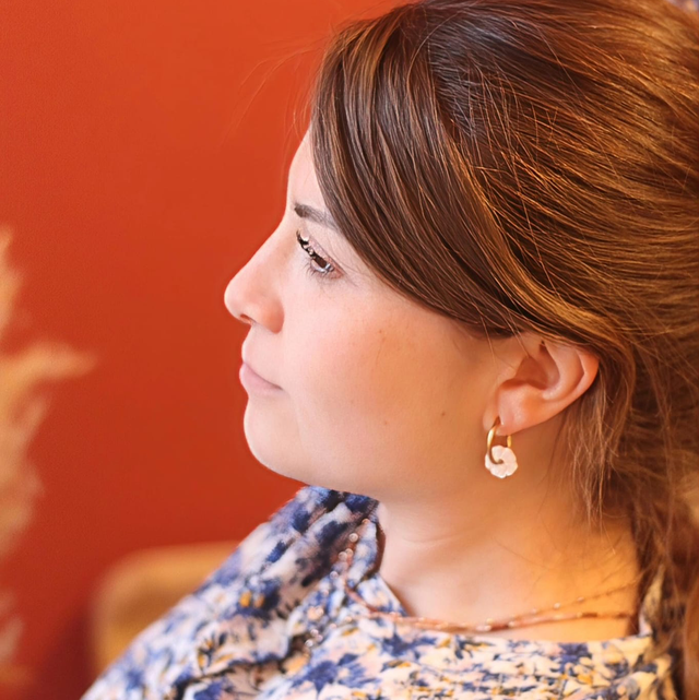 Minis fleurs chantilly glacée