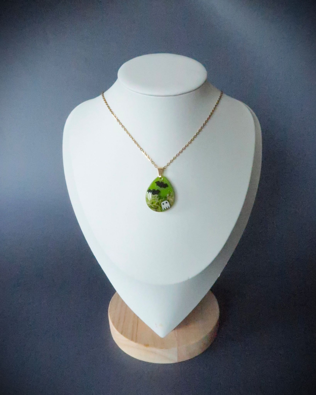 Collier Goutte Légendes d'automne 🎃| CO51