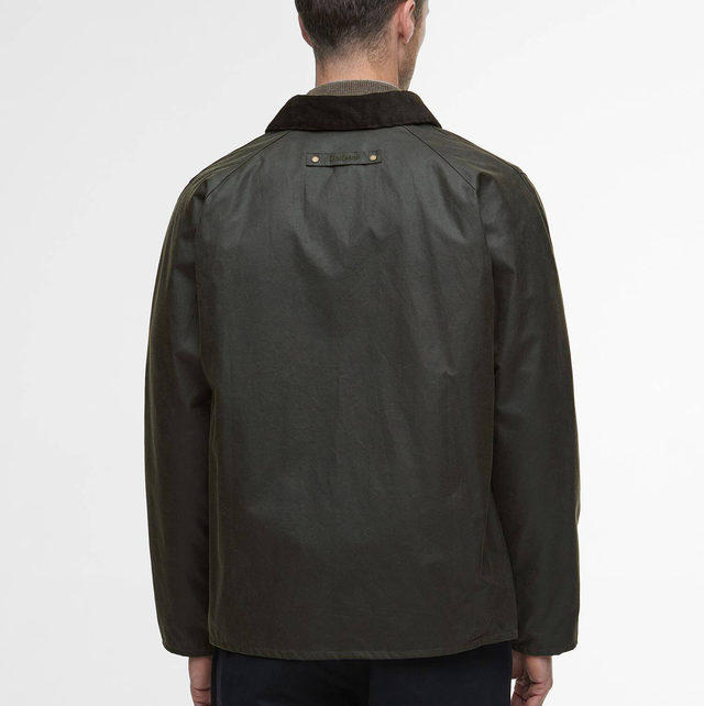 Barbour Short Lorden Wax Mac Olive