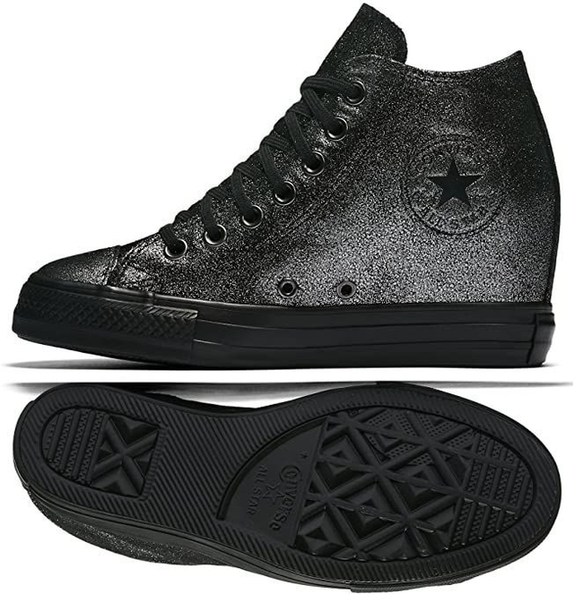 39C - CONVERSE Scarpe  LUREX TACCO INTERNO