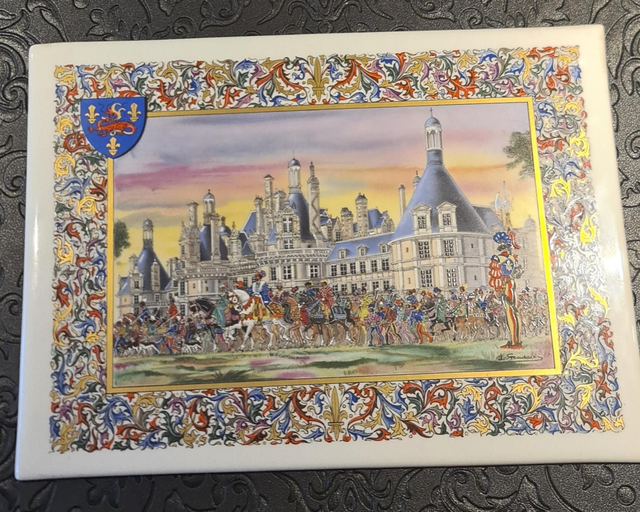 Tableau porcelaine j.gradassi