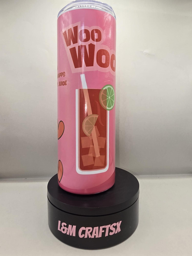 WOO WOO cocktail themed 20oz Thermal Tumbler