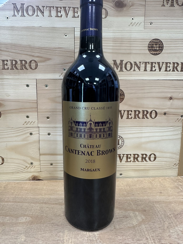 Chateau Cantenac Brown 2018 Margaux 3eme Cru Classe 