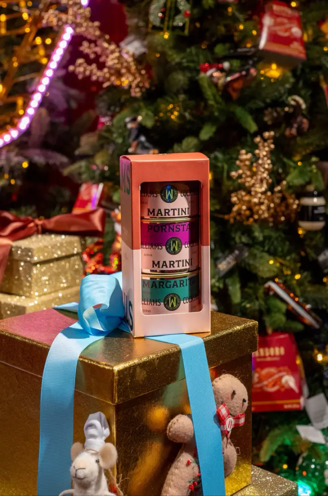 Williams - Gift pack met 3 cocktails (Margarita, Pornstar Martini, Espresso Martini)