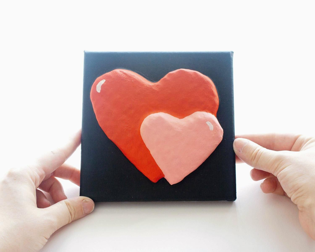 Craft Kit Make Your Own Love Hearts 3D Picture