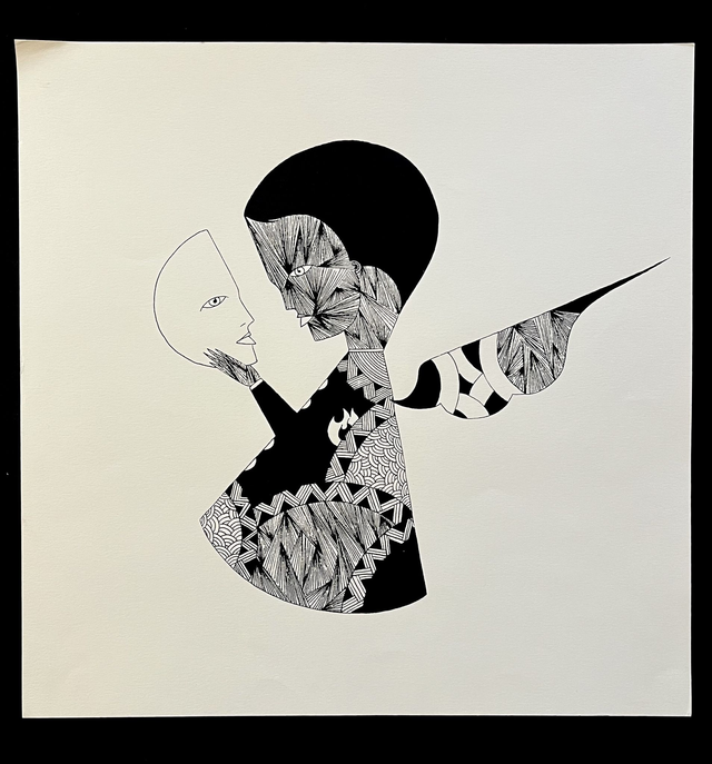 Fred Le Chevalier - Lassé de nous être si longtemps fait la guerre on a fini par se décorer nous mêmes - F0807