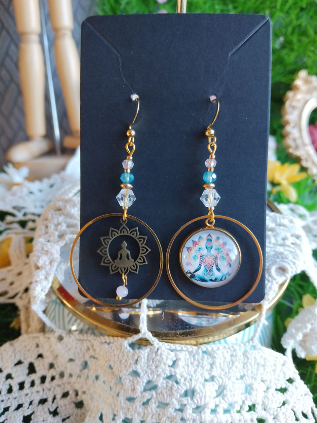 boucles d'oreilles zen