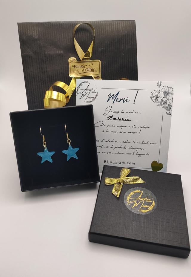 Boucles d'oreilles "Amsonia"