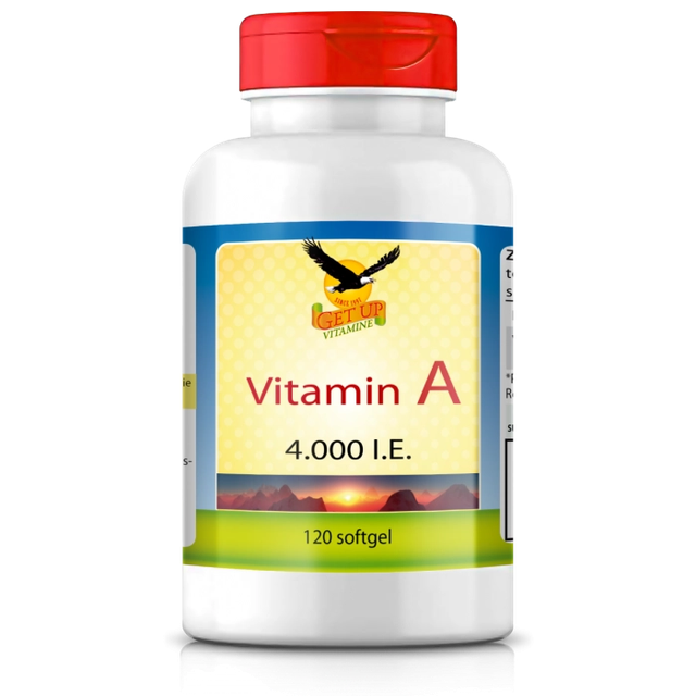Get UP -Vitamin A 4000 I.U., 120 Weichkapseln