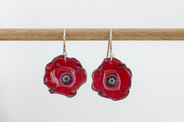 Les Coquelicots - Les boucles d'oreilles