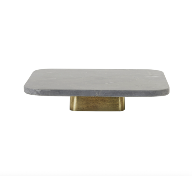 LABADE - marble tray on base