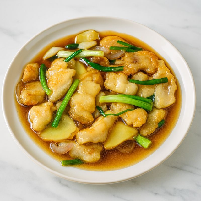 Seiches gingembre/ciboulette 