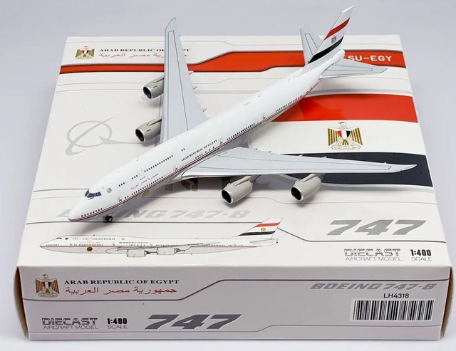 1/400 Boeing 747-8 Arab Republic of Egypt  SU-EGY