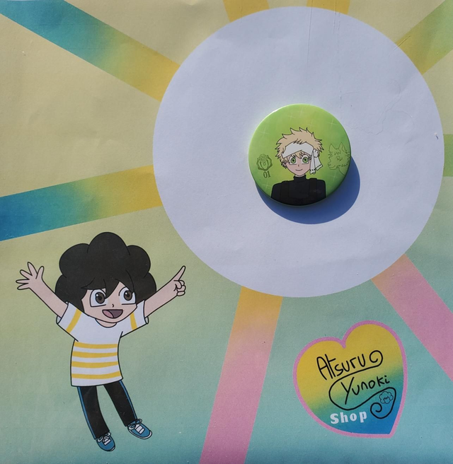 Hayato / Rainbow Badges / Serie 6 / The Promised Neverland / (Design by Atsuru_Yunoki (me) )