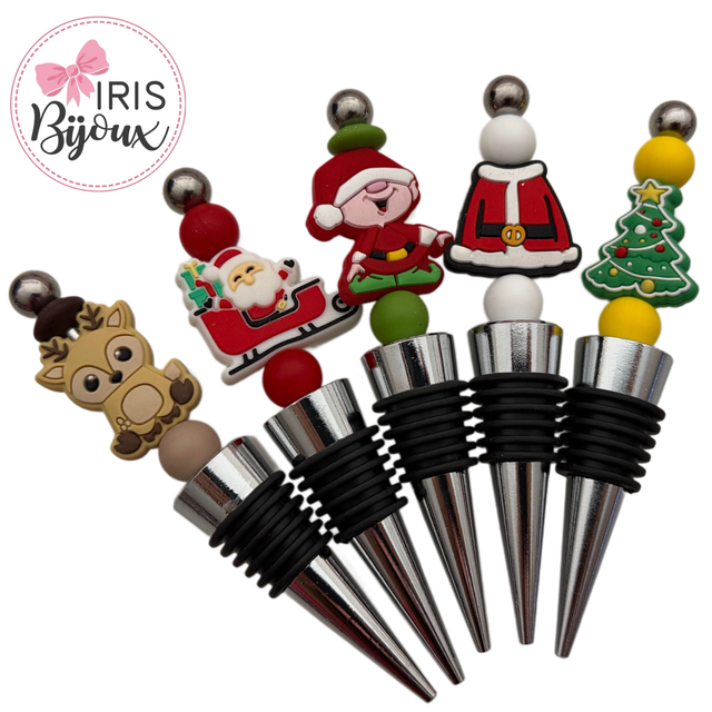 Tappo in acciaio inox tema Natale