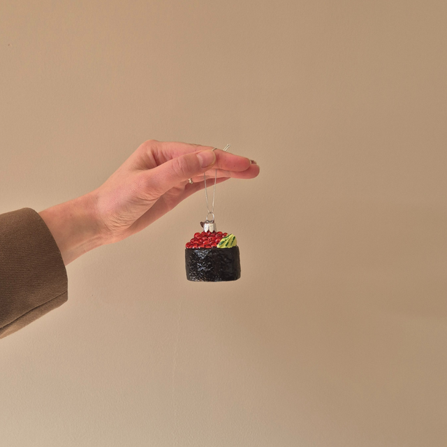 Noble Gems glas Kersthanger Sushi