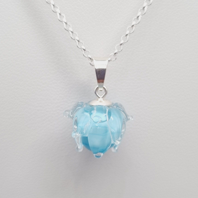Pendentif Clochette bleue claire (petit modèle) 