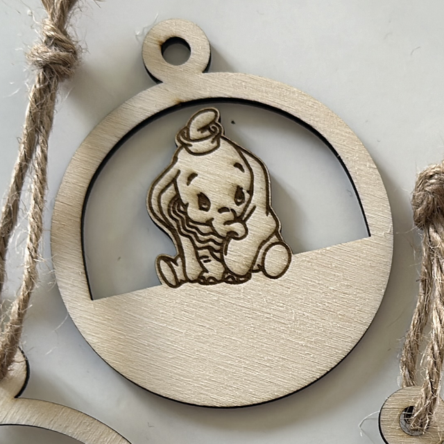 Boule de Noël « éléphant » 