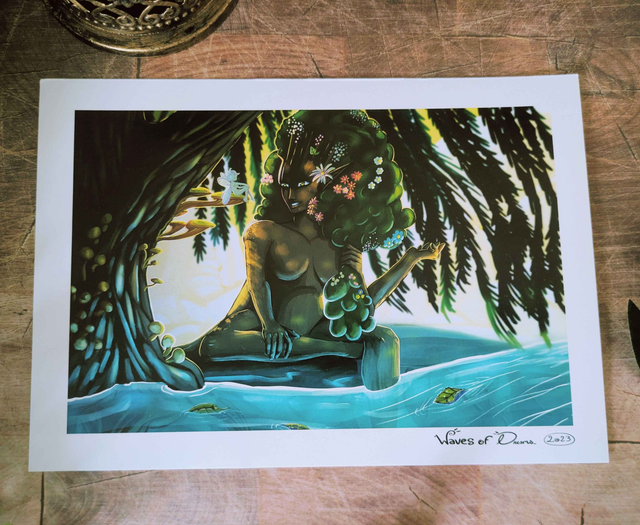 Illustration "Fa'Ry et fée" - 14,8 x 21cm (A5)