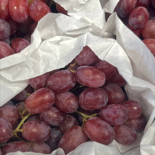 Raisins rouge sans pépins 