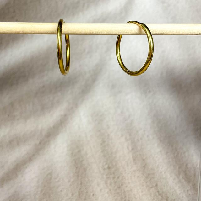 Créoles dorées - Taille L