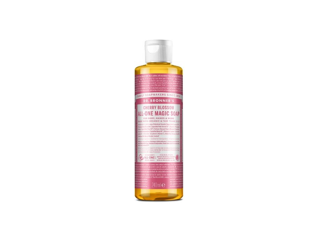 [Dr. Bronner's] Vloeibare Zeep - Pure Castile - Cherry Blossom - 240 ml Kersenbloesem