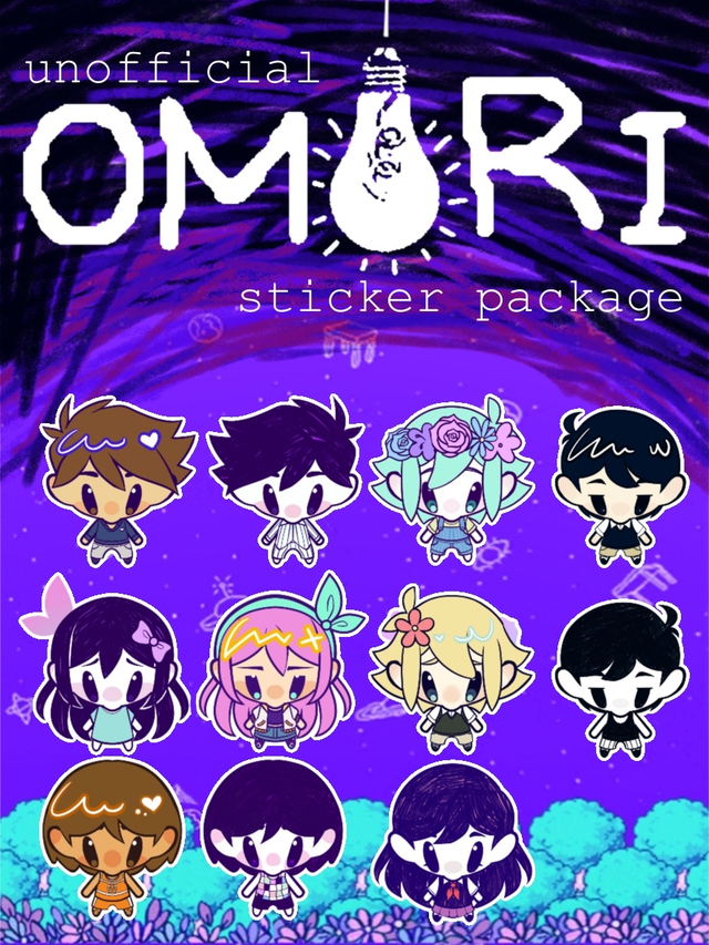 Unofficial Omori Sticker Package