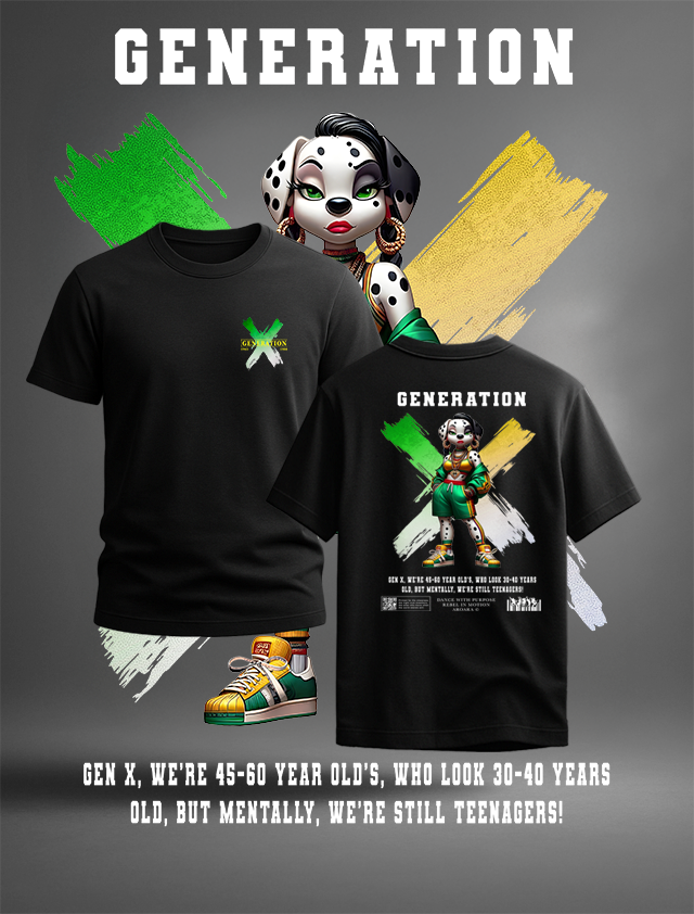 Generation X Dottie Dog T-Shirt