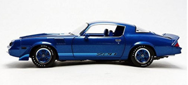 Camaro Z28 Blau met. Greenlight 1:18