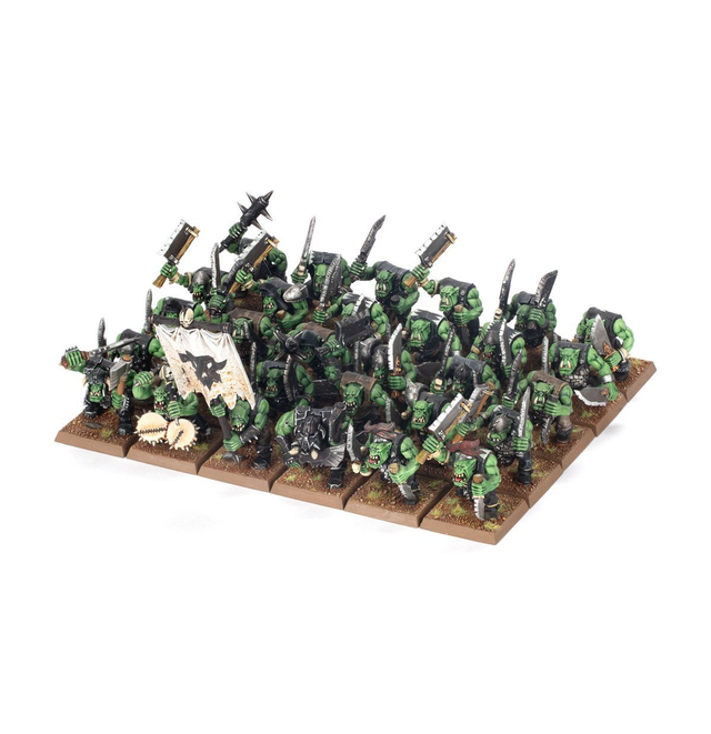Orcs and Goblins: Orc Boyz Mob