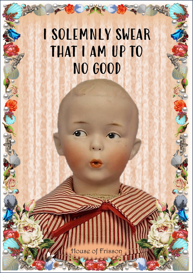 &quot;I Solemnly Swear That I Am Up To No Good&quot; A3 Art Print by House of Frisson
