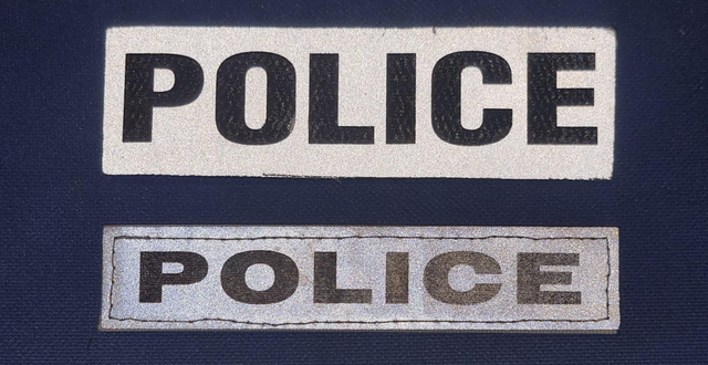 Police réfléchissant S, lot de 2 exemplaires