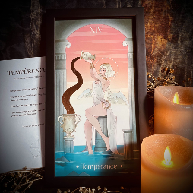 Tarot XL : 14 - La Tempérance 