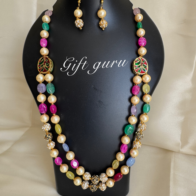 Trendy Jaipuri double line  Maala