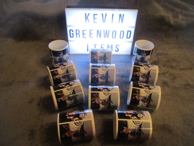 Kevin 'Green Machine' Greenwood Limited Edition Signed Picture Mug At Our Private Signing Event PRE-ORDER