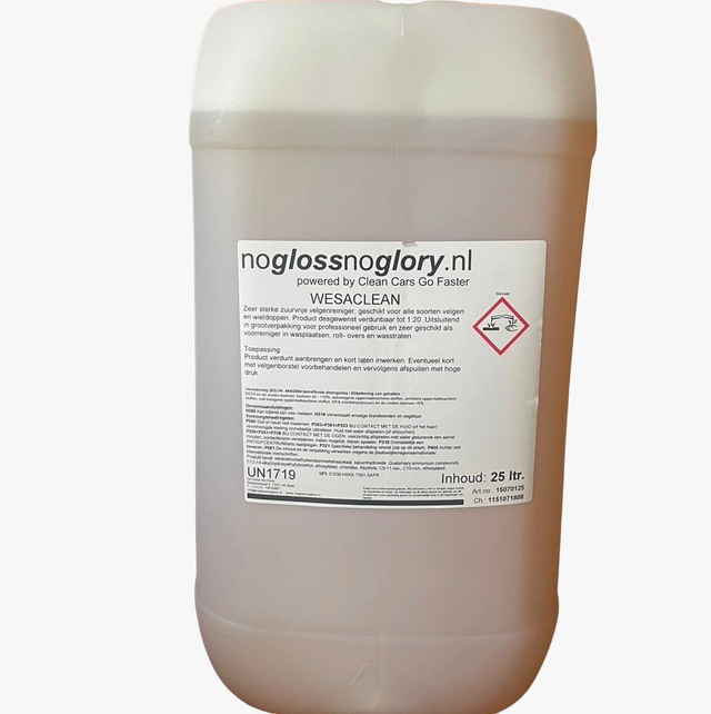 Wesaclean velgenreiniger 25 liter 
