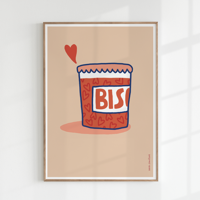 Confiture de bisous - Affiche