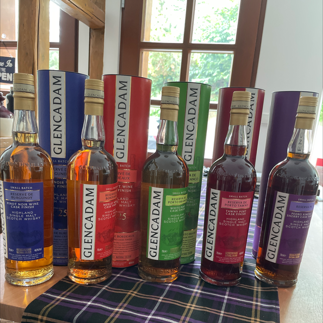 Glencadam Woodfinishes (PX, Merlot, White Port, Tawny Port, Pinot Noir) je